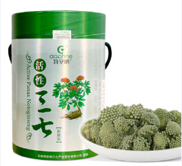 特級(jí)凍干三七花120g精選云南文山GAP認(rèn)證三七花正品